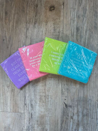 Sip Happens: Let the Napkins Do the Talking