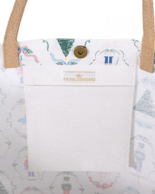 Nutcracker Waltz Juco Tote White