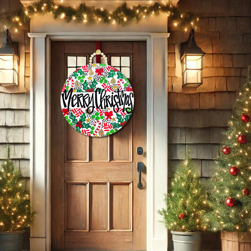 Christmas Front Door Decor | Christmas | Christmas Door Wreath | Christmas Door Hanger | Christmas Decor | Christmas Sign | outlets Christmas Wreath