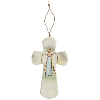 Angel Ceramic Nativity Cross
