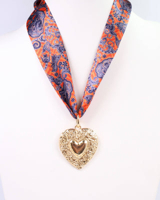 Heidi Heart Charm Gold