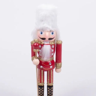10" Red Nutcracker Decor