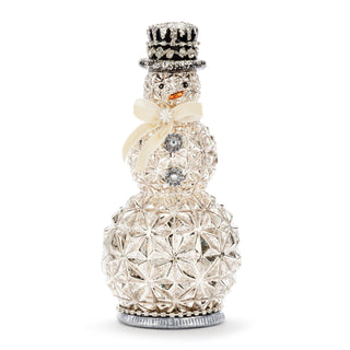 Snowman Bow Sparkle Decor