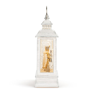Nutcracker Musical Snow Globe Lantern