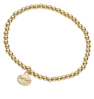 4MM Gold Ball Bracelet
