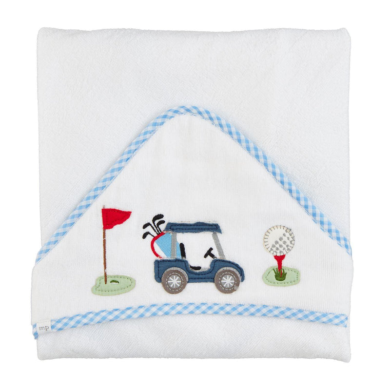 Blue Golf Hooded Towel