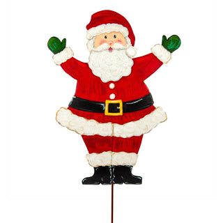Joyful Santa Decor