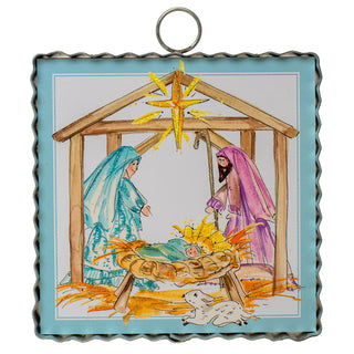 Mini Beck's Holy Family Decor