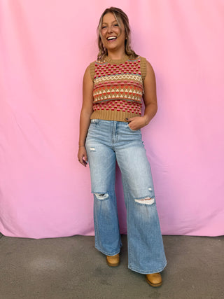 Golden Hour Sweater Vest