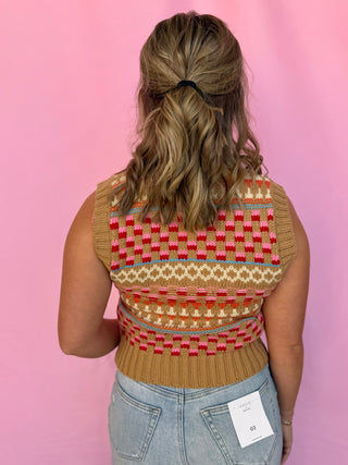 Golden Hour Sweater Vest