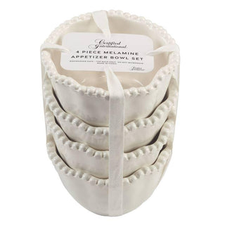 Perlette Cream Dipping Bowls