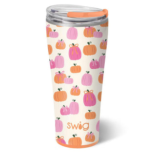 Pumpkins and Bows Swig 32oz Tumbler