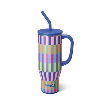 Brite Stripe Swig  Mega Mug 30oz