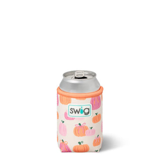 Pumpkins and Bows Swig Can Coolie