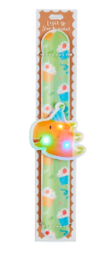 Birthday Light-Up Slap Bracelets