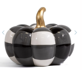 Jodie Pumpkin Decor Black 8.5x6.5