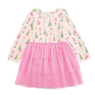 Nutcracker Print TuTu Dress