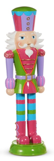 16" Jolly Nutcracker Decor