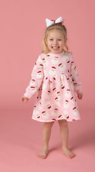 Printed Santa Dress