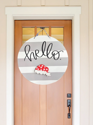 Polka Dot Hat Attachment 8"