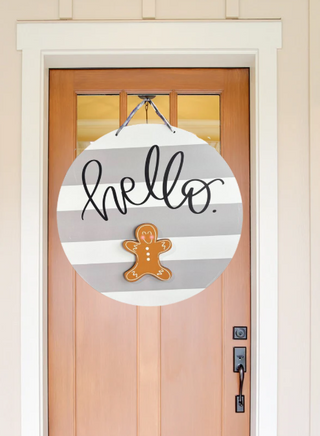 Gingerbread Man Attachment 8"