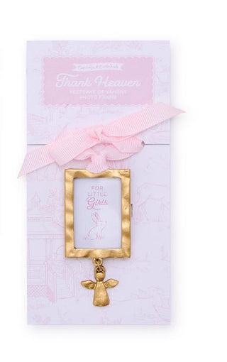 Angel Little Girl Ornament Photo Frame