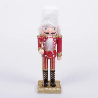 10" Red Nutcracker Decor
