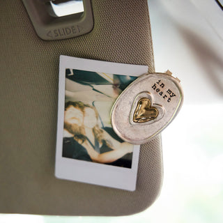 Guardian Angel Visor Clip - Heart