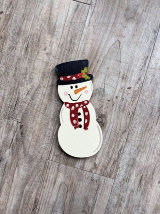 Red Snowman Attachment 8"