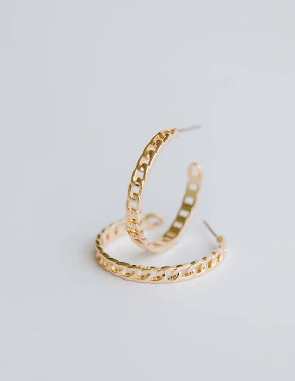 Arlo Hoop Earrings main image 0