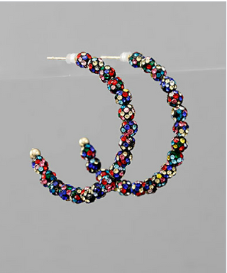 Beatrix Hoop Earring Multi