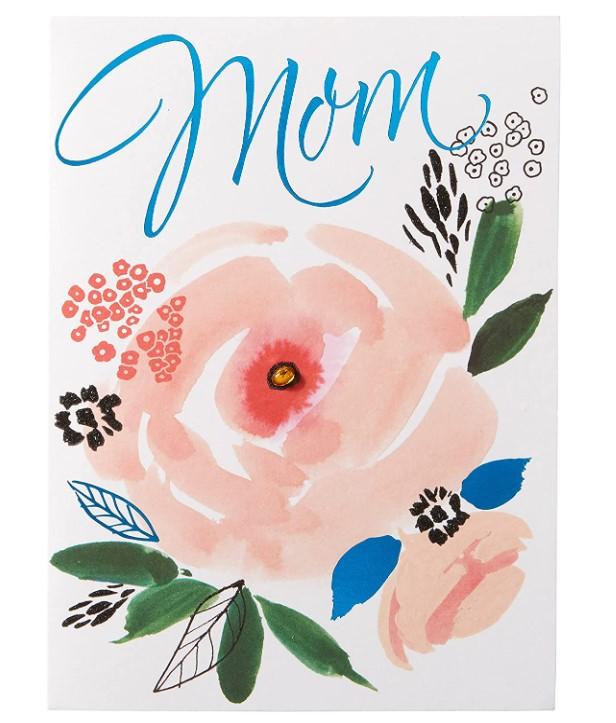 Bold Flower Mother's Day Card