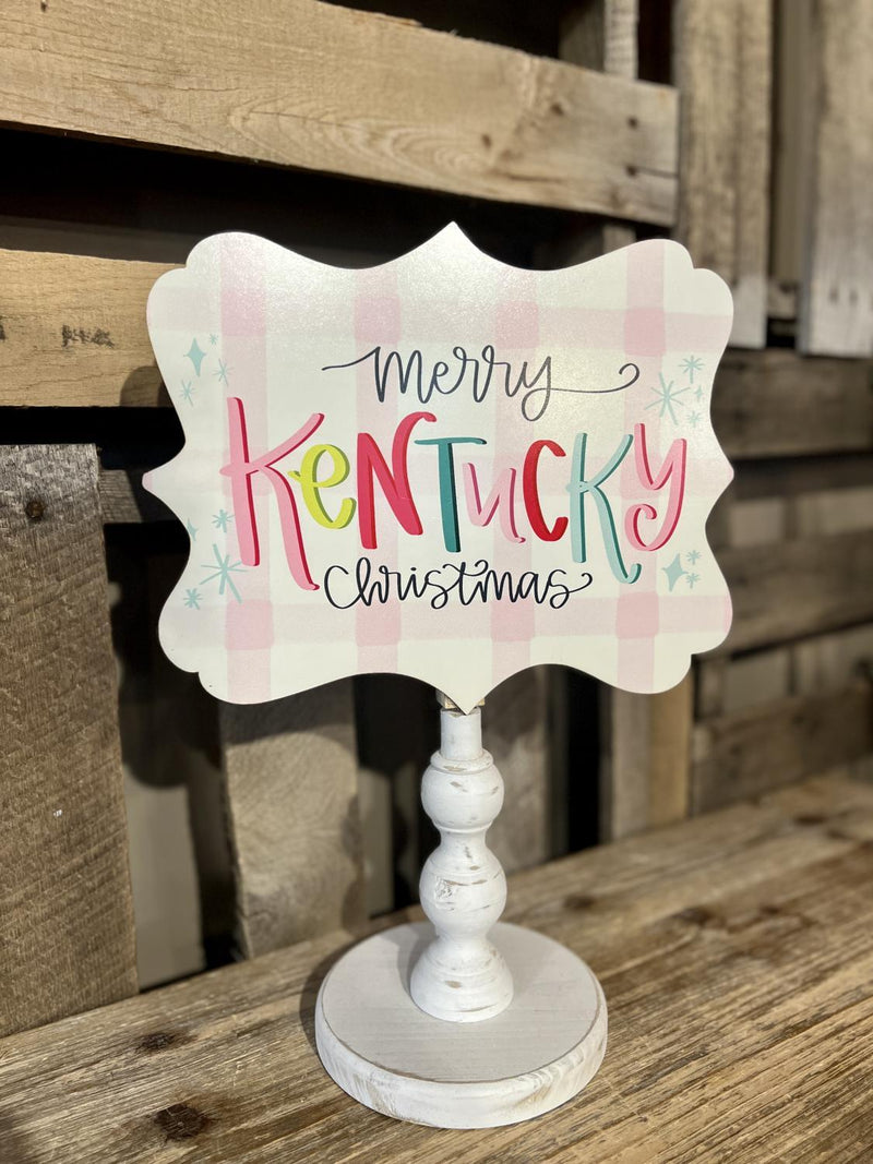 Colorful KY Christmas Topper