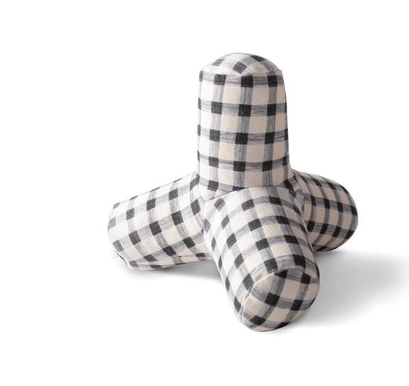 Game On Plaid Dog Toy