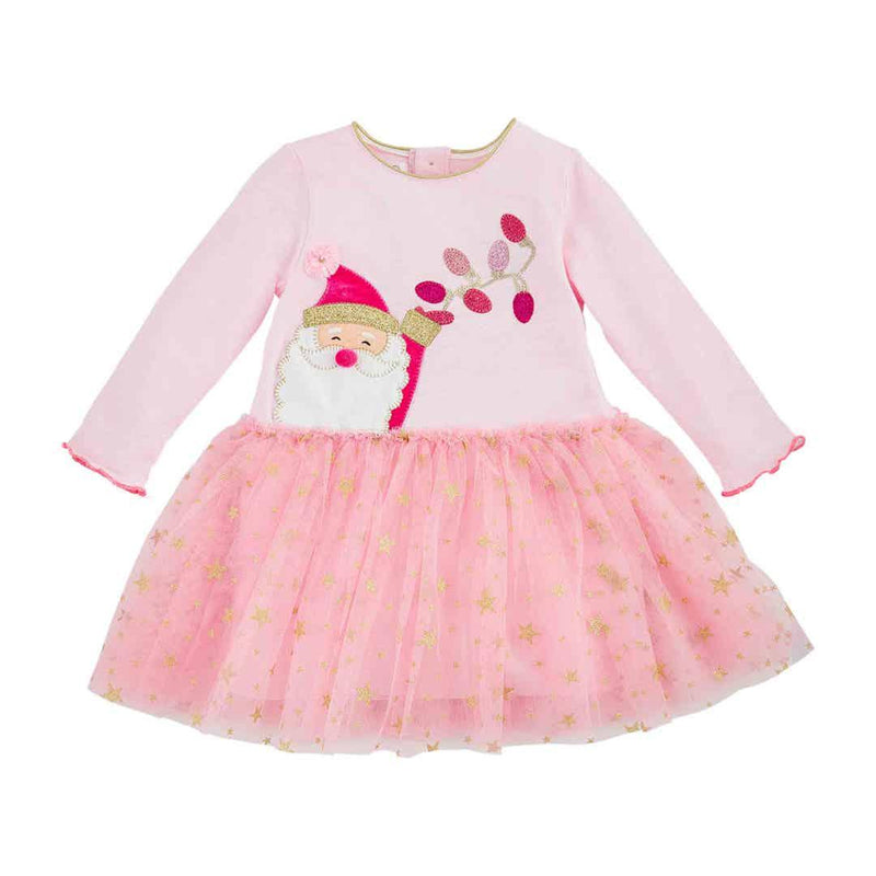 Pink Santa Mesh Dress