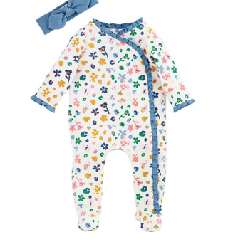 Rainbow Leopard Sleeper Set