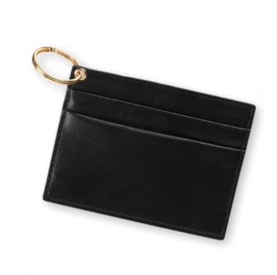 Accessories, Black Keychain Wallet