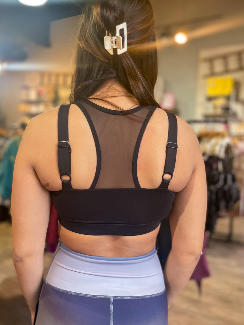 Mesh Overlay Sports Bra (More Colors) – Darling State of Mind