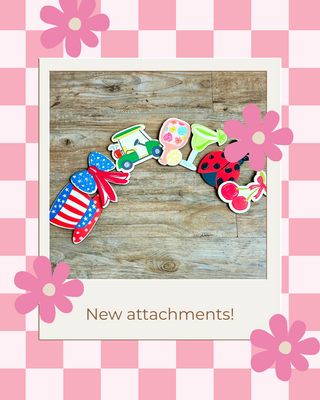 Summer Topper and Doorhanger Attachments 🐞🍒☀️