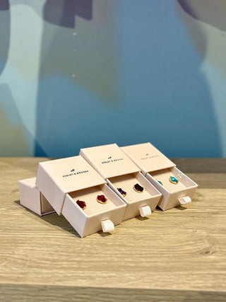 Birthstone Earrings by Violet & Brooks Are HERE!