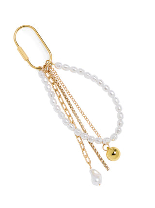 Pearl Chain Bag Charm