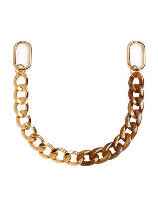 Brown Chain Bag Charm