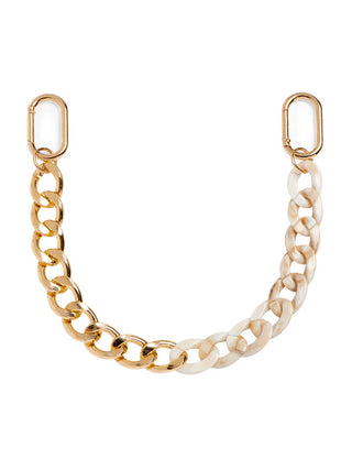 Ivory Chain Bag Charm