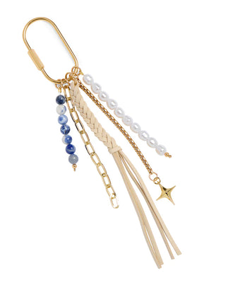 Ivory Tassel Bag Charm