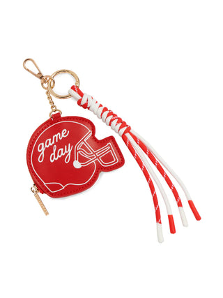 Red Helmet Bag Charm