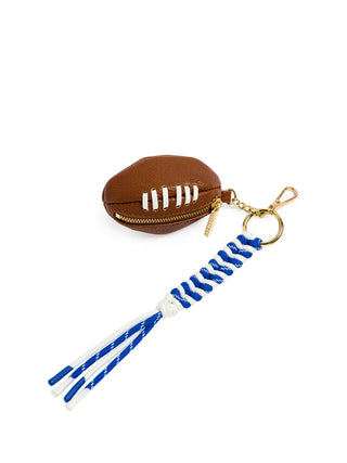 Blue Football Bag Charm