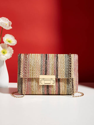 Summer Breeze Straw Purse