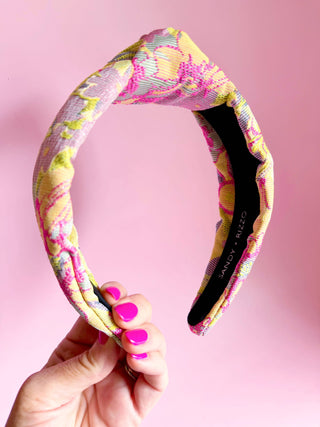 Yellow Floral Headband