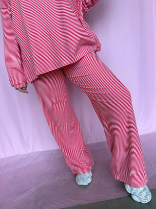 Levi Stripe Fleece Top