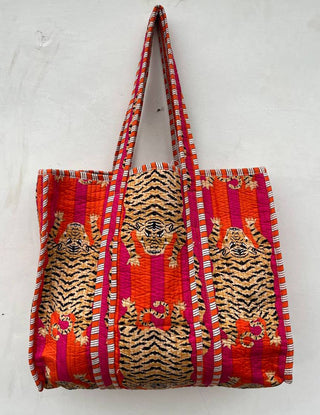 Tiger Quilted Bag